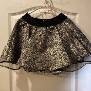 RAGA Elegant Black & Gold Skirt